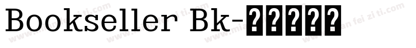 Bookseller Bk字体转换